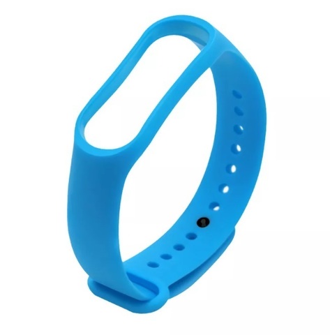 Ремешок для браслета Xiaomi Mi Band 5/6/7 голубой