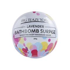 Бомбочка для ванны Bath Bomb Surprise Lavander + вибропуля - 