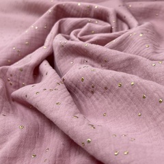 Пудра с золотыми точками