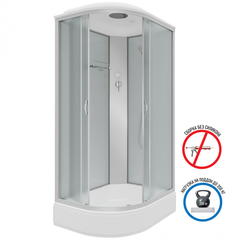 Душевая кабина Niagara NG-33184R 110х80 средний поддон, стекло матовое