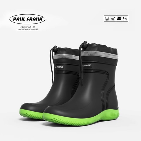 Сапоги резиновые с манжетой Paul Frank Not Bogged (Green)