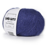 Пряжа Lana Gatto Silk Mohair 8390 синий