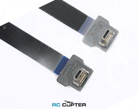 Кабель micro HDMI - micro HDMI мягкий 50 см чёрный