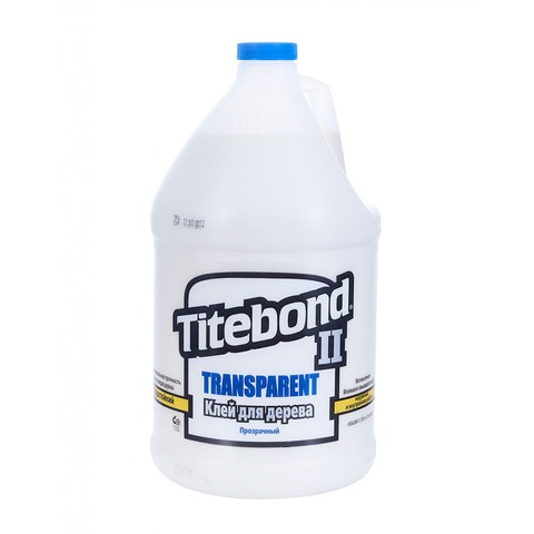 Titebond Premium II Wood Glue клей столярный влагостойкий  3,78 л  прозрачный