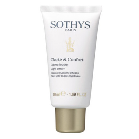 Sothys Clarte Confort: Легкий крем для чувствительной кожи лица и кожи с куперозом (C&C Light Cream)