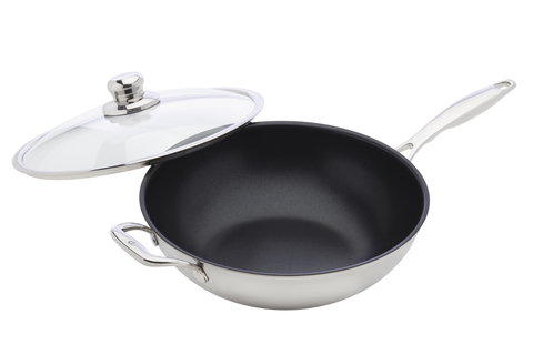 Сковорода Swiss Diamond Nonstick Clad SDP31032ic wok 5,5 л