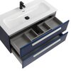 Cezares ECO-CER-N-1000-2C-SO-BL ECO-CER-N База под раковину подвесная с двумя выкатными ящиками, Bianco Lucido, 1000x457x500, ECO-CER-N-1000-2C-SO-BL