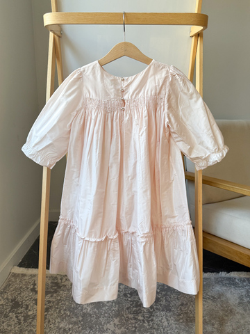 Новое шелковое платье Bonpoint, 128