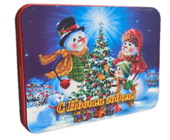 Чай «С НОВЫМ ГОДОМ» 60 г. в жестяной банке с магнитом