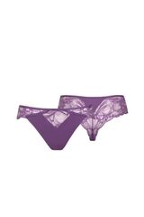 Трусы бразилиана LISCA PATRICIA 022347 | Ежевичный