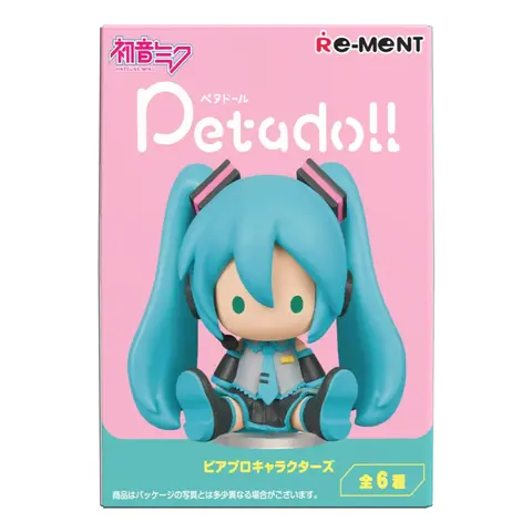 Случайная фигурка Re-Ment Hatsune Miku: Petadoll