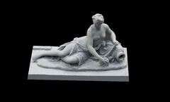 Силиконовый молд Девушка с кувшином