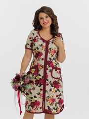 4595 Халат на молнии