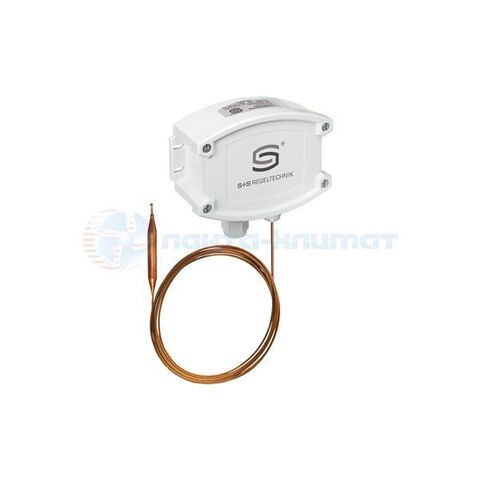 Термостат защиты от замерзания S+S Regeltechnik FST-3D, длина капилляра 1,8 метров.
