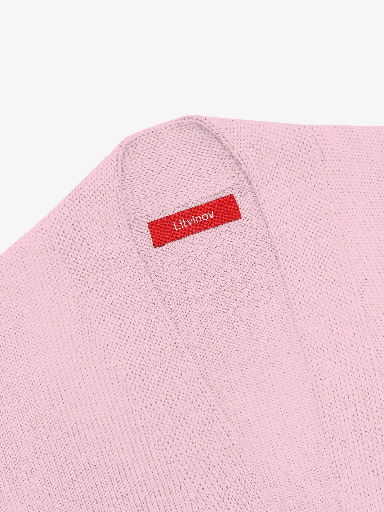 Кардиган с планкой из шелка