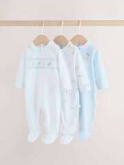 Комбинезон / Cлип для малышей Next H44-233, 3 шт., Голубой