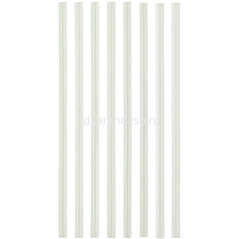 Термоклей в наборе 0,7х20см, прозрачный, 8 шт