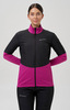 Премиальный костюм для лыж и зимнего бега Nordski Hybrid Pro Warm 2.0 Fuchsia/Black женский