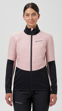 Премиальный костюм для лыж и зимнего бега Nordski Hybrid Pro 2.0 Black/Soft Pink женский