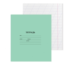 
          Тетрадь 12л., косая линия, Alingar, скрепка, офсет 60 гр