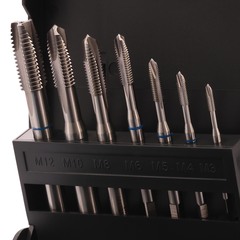 Набор метчиков машинных M3 -M12 HSSE DIN371/376 (B/4-5P) 7пр Volkel 47854