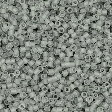 Японский бисер TOHO Treasure (№9F), прозрачный матовый