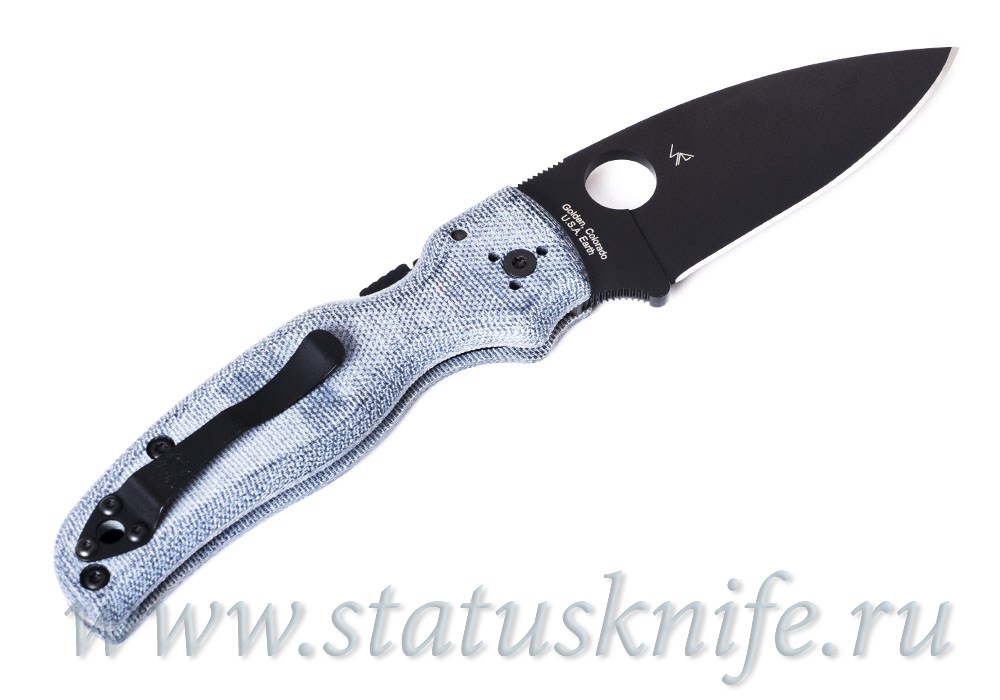 Нож Spyderco SHAMAN Denim Micarta REX76 Exclusive