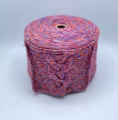 Авторская смотка, Supergeelong, 300м/100гр, 100%меринос, цвет-Крокусы, арт.37264