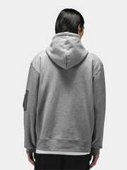 Толстовка Alpha Industries Utility Pocket Full Zip Up Medium Charcoal Heather (Серый)