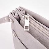 Сумка Саломея 459 итальянский светло-серый