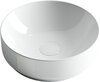 Ceramica Nova Element CN6005 Умывальник чаша накладная круглая, 35.5x35.5, цвет: белый