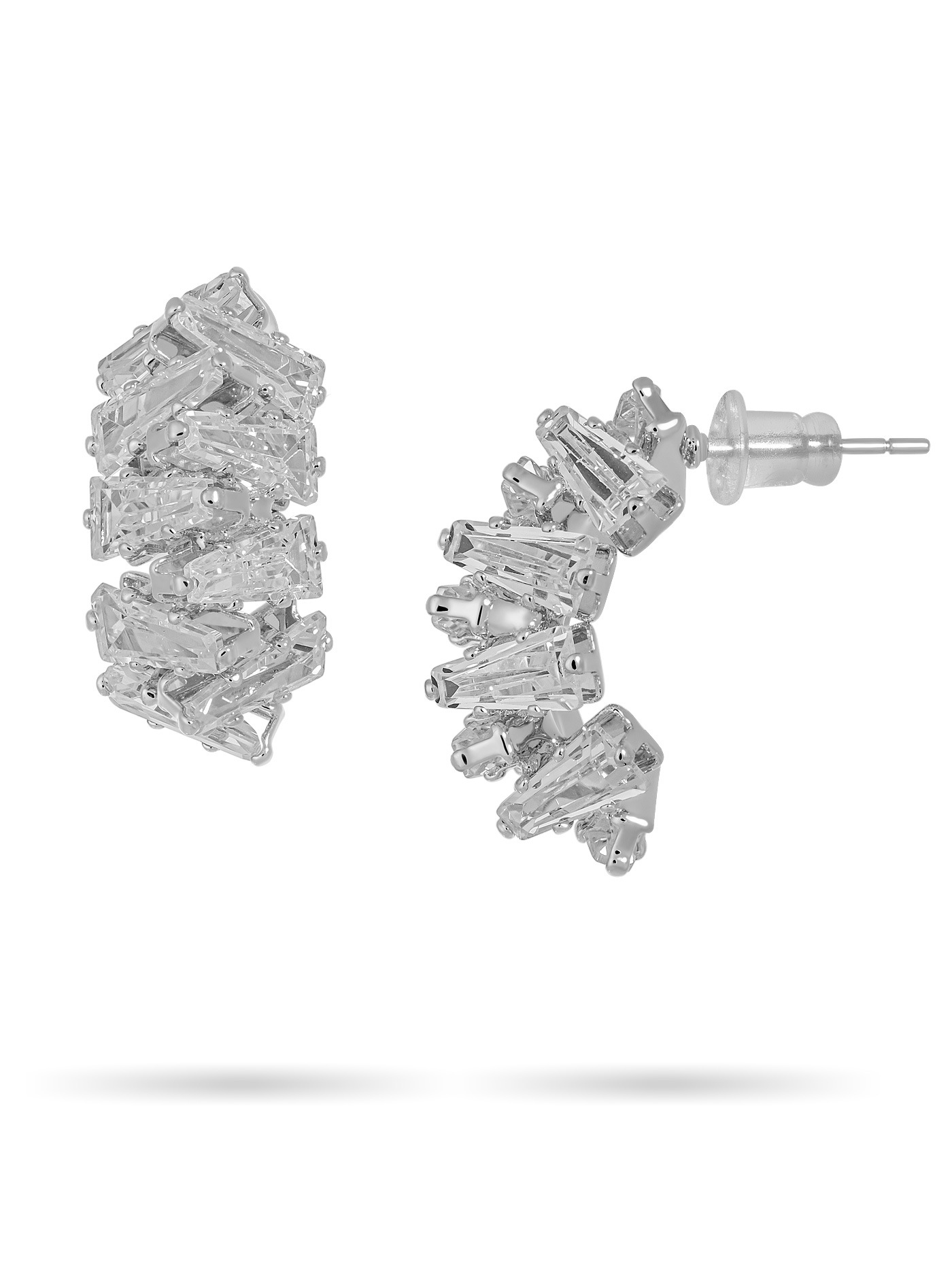 Бижутерные серьги вечерние