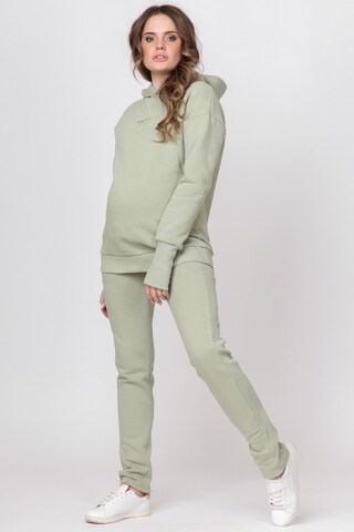 Утепленный спортивный костюм для беременных и кормящих 16034 шалфей