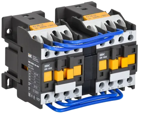 Контактор КМИ-10930 реверс 9А 230В/АС3 2NO IEK