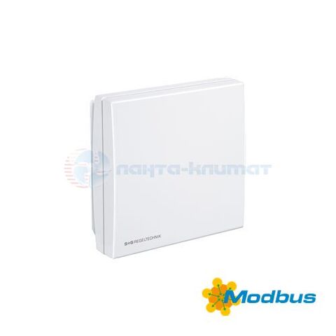 Датчик качества воздуха для помещений AERASGARD RFTM-LQ-CO2-Modbus от S+S Regeltechnik, с подключением к шине Modbus