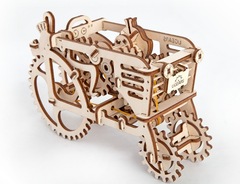 Механический Трактор от Ugears - Деревянный конструктор, сборная модель, 3D пазл