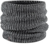 Картинка шарф-труба Buff Neckwarmer Knitted Polar Vaed Grey Heather - 4