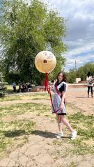 Шар дабл бабл на выпускной