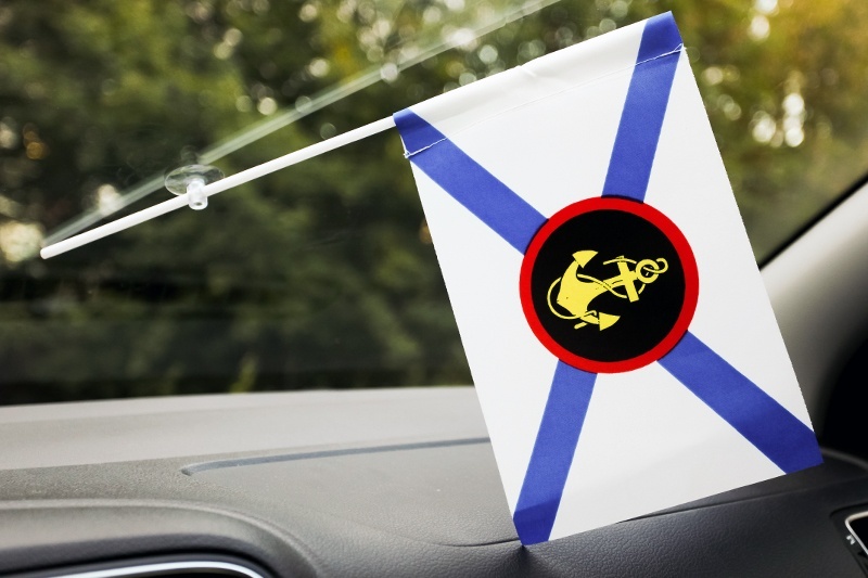 Флаг На Машине Фото