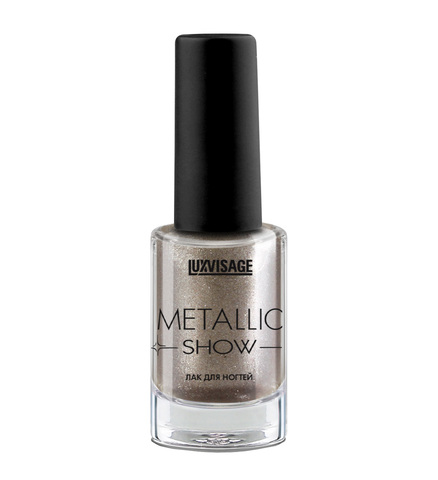 LuxVisage Лак для ногтей Metallic Show тон 302 Платиновый блеск 9г