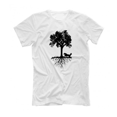 Футболка "Колли у дерева"