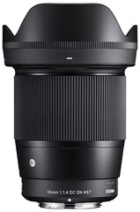 Sigma AF 16mm f/1.4 DC DN Contemporary Fujifilm X-mount, черный