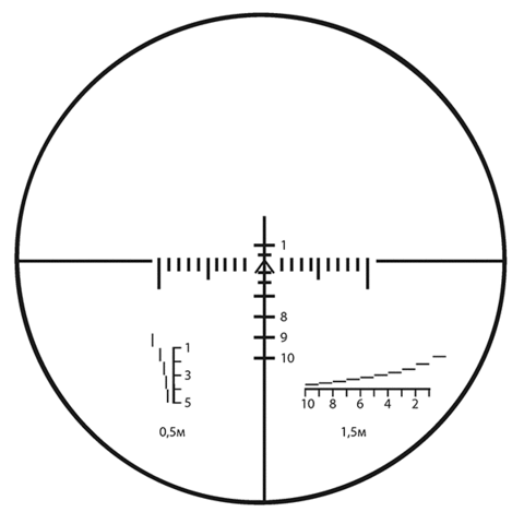 Прицел оптический ПО 4х17