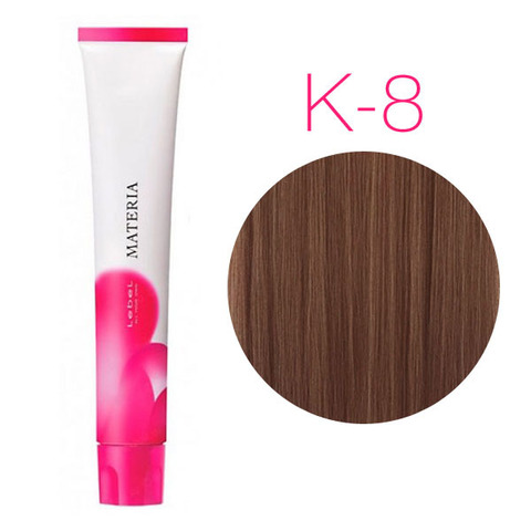 Lebel Materia 3D K-8 (светлый блондин медный) - Перманентная низкоаммичная краска для волос