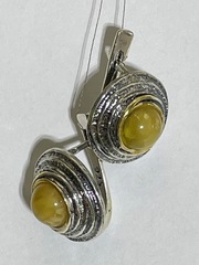 Мегри (серьги из серебра)