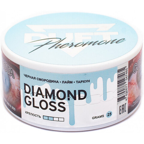 Табак Duft Diamond gloss (Черная смородина лайм тархун) 25г