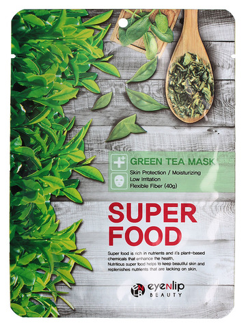 Maska \ Маска Super Food Mask 23ml Green Tea