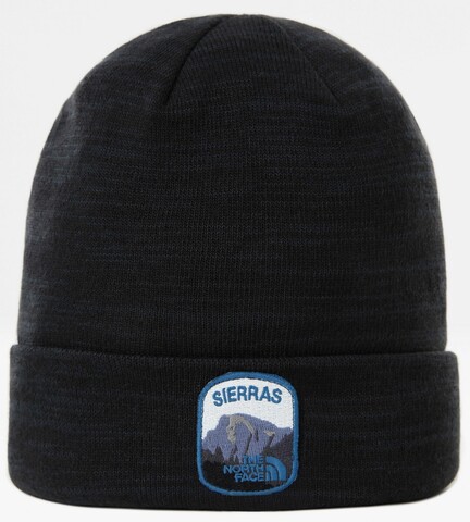 Картинка шапка The North Face Emb Mtnscape Beanie Black - 1