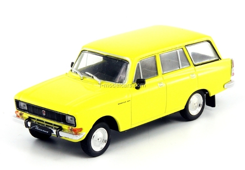 Moskvich-2137 bright yellow 1:43 DeAgostini Auto Legends USSR #133