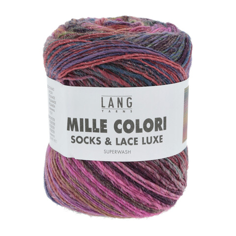 Lang Yarns Mille Colori Socks and Lace Lux 206